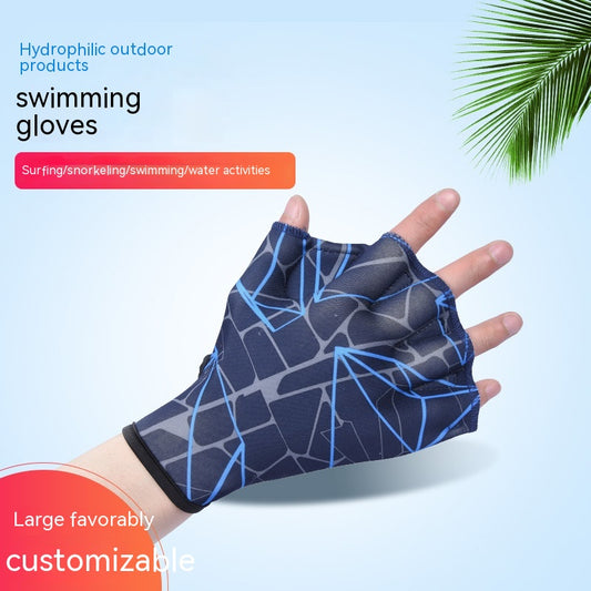 Guantes de Nado con Dedos Palmeados para Buceo y Natación