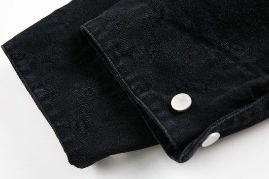 Chaqueta Denim Vintage Desgastada Estilo Retro Americano - Image 20