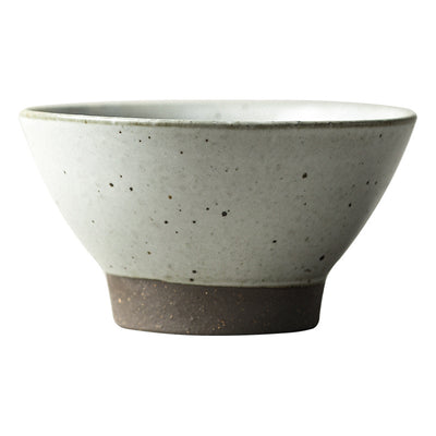 Tazón de Barro Artesanal Jingdezhen Retro con Patas Altas para Sopas - Image 11