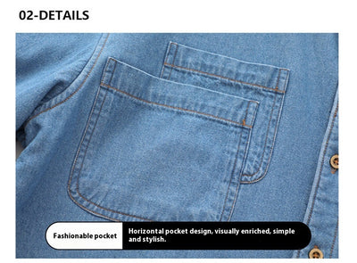 Camisa Vaquera de Manga Larga para Hombre - Image 17