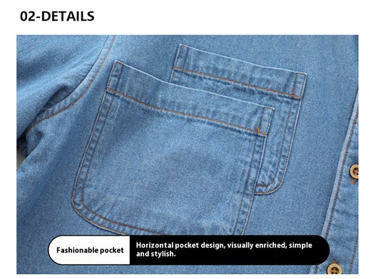 Camisa Vaquera de Manga Larga para Hombre - Image 17