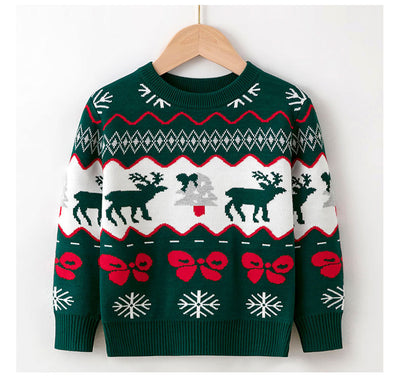 Suéter Navideño Infantil con Diseño de Reno - Image 5