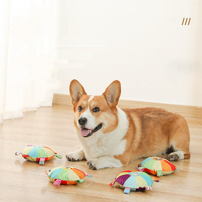 Discos Voladores Interactivos para Perros con Sonido y Peluche Resistente - Image 5