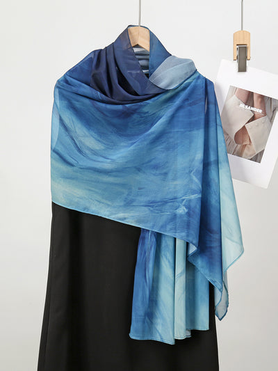 Pañuelo Protector Solar Estampado Acuarela - Diseño Otoño Verano - Image 15