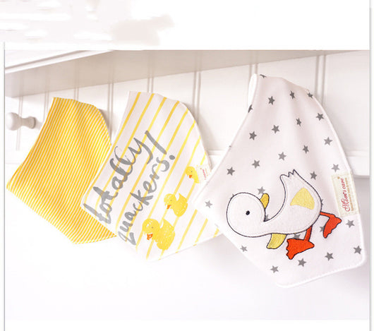 Baberos Triangulares Dobles para Bebé - Pack de 3 Pañoletas Absorbentes - Image 44