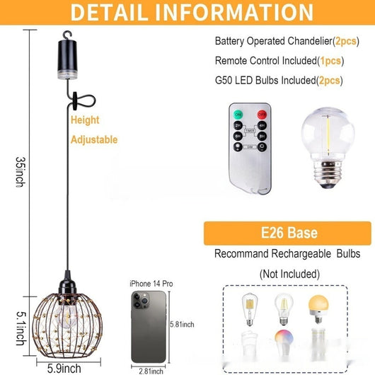 Candelabro LED Impermeable para Camping y Jardín - Image 6