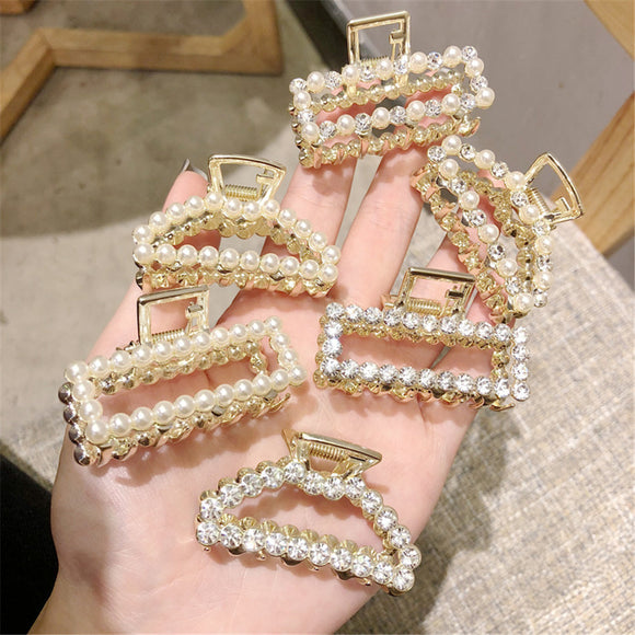 Soporte Lujo Perla y Cristal Brillante