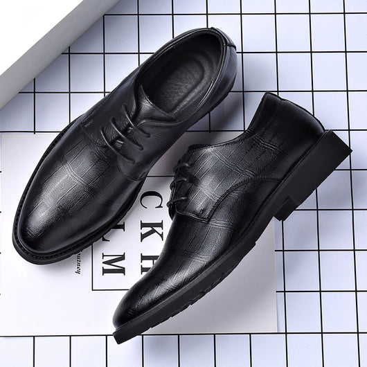 Zapatos Formales de Cuero Genuino para Hombre Talla Grande - Image 2