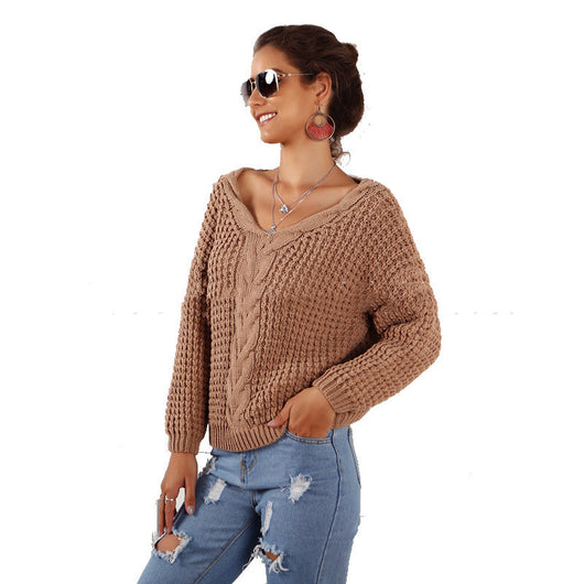 Suéter Elegante para Mujer Otoño Invierno Estilo Europeo - Image 5