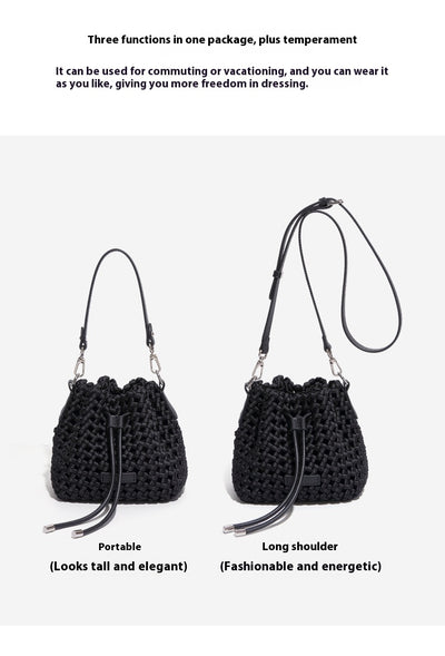 Bolso Tejido a Mano con Nudo Molino - Diseño Artesanal Premium - Image 11