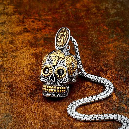 Collar Gótico con Dije de Calavera - Image 3