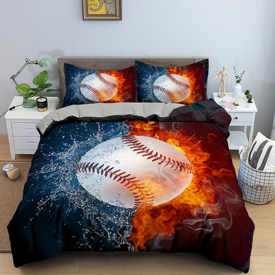 Juego de Cama Deportivo 4 Piezas con Diseño de Baloncesto - Image 3