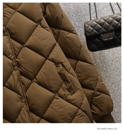 Chaqueta Corta Acolchada para Mujer Estilo Coreano Ligera - Image 13