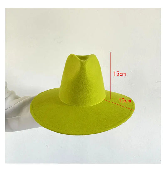 Sombrero Jazz de Fieltro de Lana Pura - Image 8