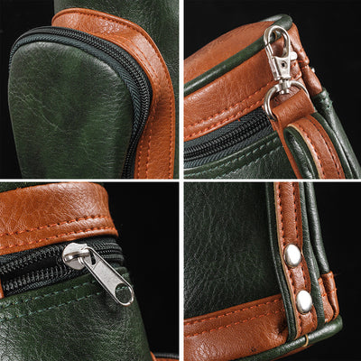 Estuche Portátil de Cuero PU para Puros - Organizador de 8 Espacios - Image 7