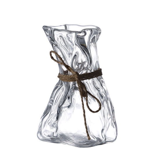 Vaso de Cristal Transparente con Diseño Origami - Image 10