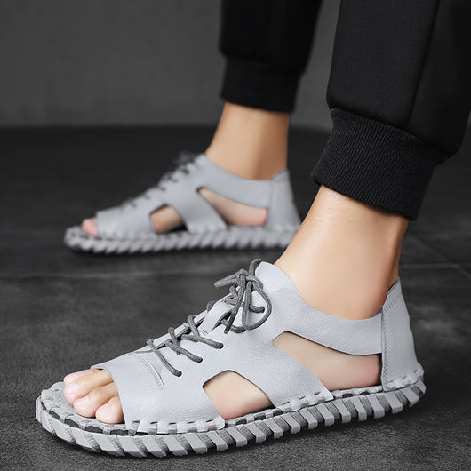 Sandalias Mocasín para Manejar Hombre - Zapatos de Playa Antideslizantes Modernos - Image 8