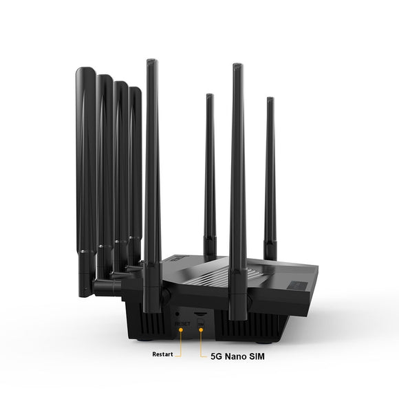 Router Industrial Dual Banda WiFi Gigabit 4G 5G de Alta Velocidad