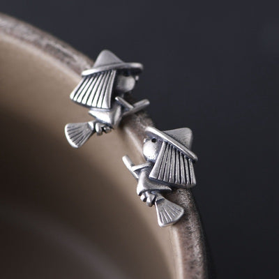 Aretes de Plata 925 Vintage Artesanal - Image 3