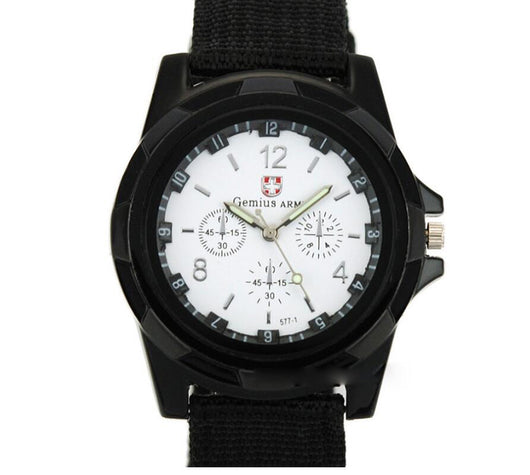 Reloj Militar Deportivo con Correa Tejida - Movimiento de Cuarzo Profesional - Image 17