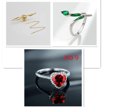 Caja de Anillo Propuesta con Alas Giratorias - Joyero Romántico - Image 14