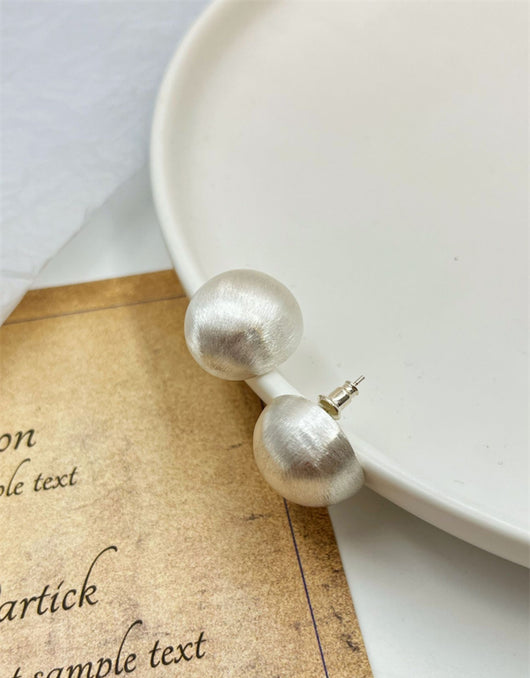Aretes de Plata S925 Acabado Satinado - Lujo Accesible y Versátil - Image 35