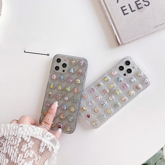 Funda Transparente para Celular con Diseño Cartoon Burbujas - Image 6