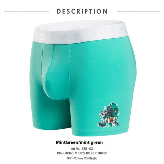 Calzoncillos Boxer Briefs de Algodón con Estampado Floral para Hombre - Image 4