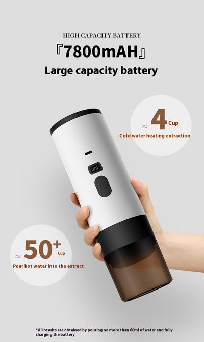 Cafetera Cápsula Portátil Automática con Calentamiento Inalámbrico - Image 16