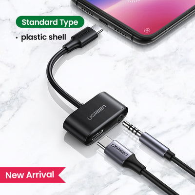 Adaptador 2 en 1 USB-C a 3.5mm para Audífonos y Carga Simultánea - Image 7