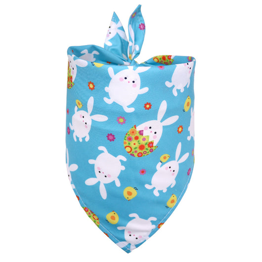 Pañoleta Triangular Festiva para Mascotas - Diseño Pascua - Image 12