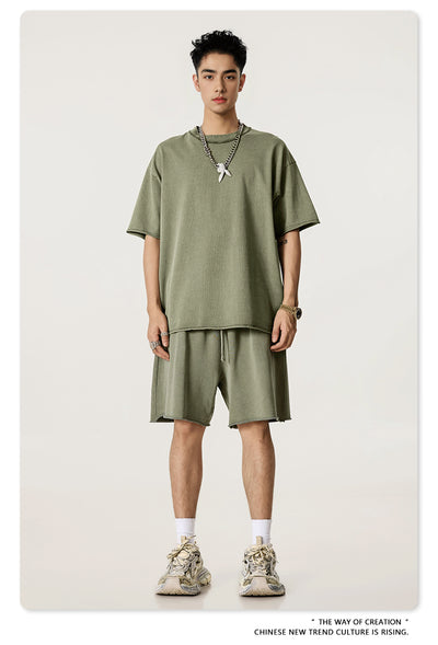Pantalones Cortos Casuales Ajustados para Hombre - Image 11