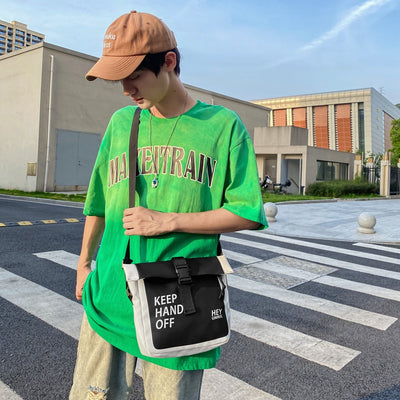 Bolsa Crossbody Unisex de Nylon Versátil para Exteriores - Image 3