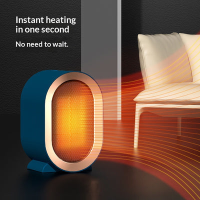 Calefactor Compacto de Alto Rendimiento para Hogar y Dormitorio