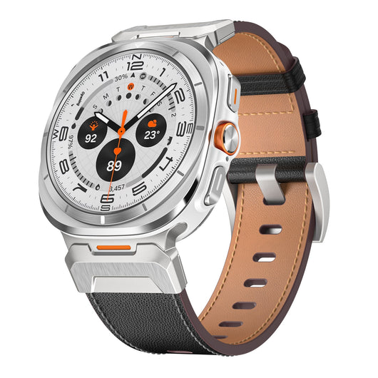 Reloj Inteligente 7Ultra con Correa de Cuero Patrón Crazy Horse - Image 6