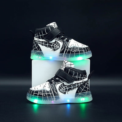 Tenis LED Deportivos de Cuero para Niños con Luces Integradas - Image 4