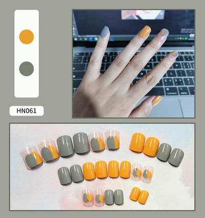 Uñas Postizas Decoradas Adhesivas - Diseño Profesional Listo para Usar - Image 67