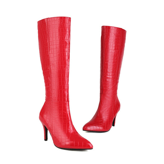 Botas de Tacón Fino Súper Alto Estilo Europeo y Americano - Image 3