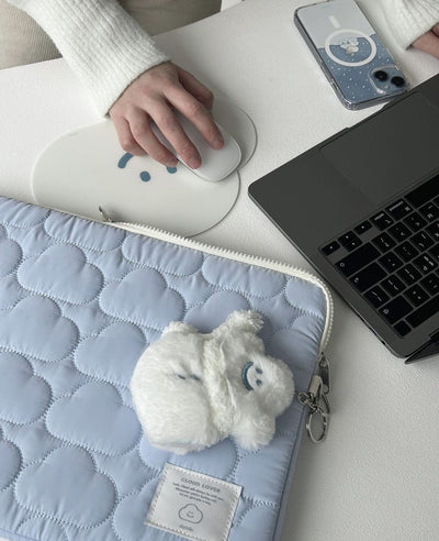 Funda para Tablet con Bordado de Nubes - Almacenamiento Adorable - Image 29