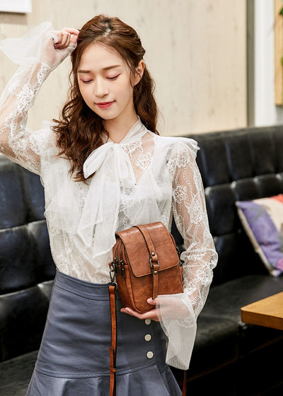 Bolso Bandolera Retro para Mujer - Bolsa de Hombro Único para Teléfono y Accesorios - Image 10