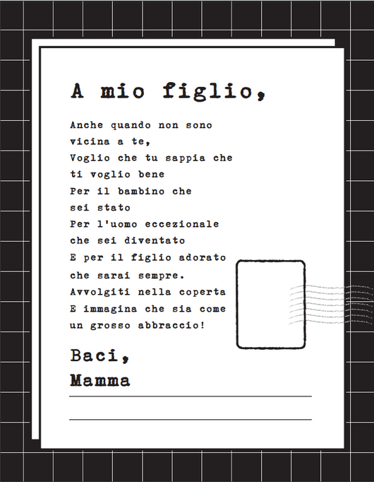 Manta Franela Temática de Sobres y Cartas con Diseño Infantil - Image 12