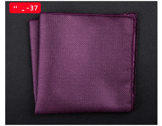 Pañuelo Cuadrado Retro con Bordado Texturizado para Hombre - Image 51