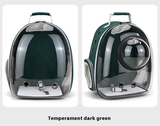 Mochila Transparente para Gatos con Cúpula Panorámica y Gran Capacidad - Image 13
