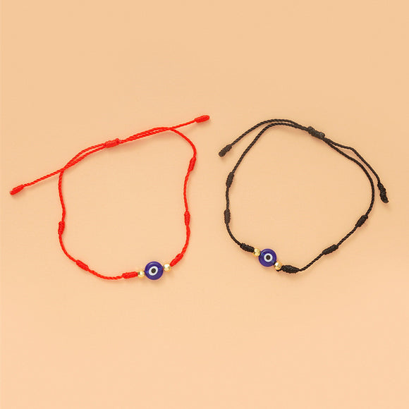 Pulsera Tejida de Pareja con Diseño Creativo Europeo y Americano