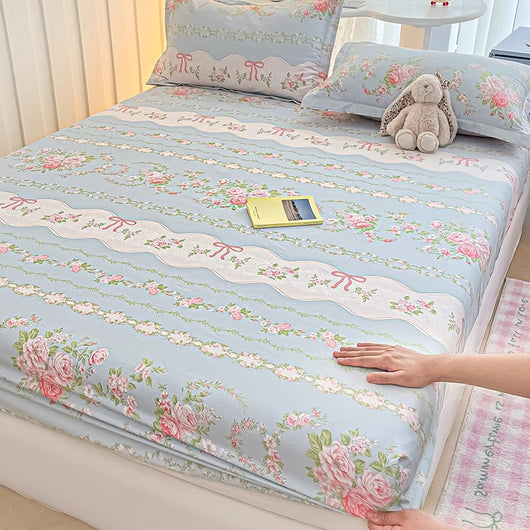 Sábana Ajustable Infantil de Algodón Puro con Diseño Cartoon - Image 14