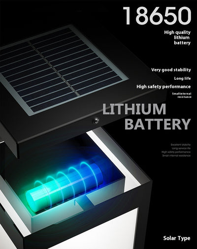 Lámpara Solar para Jardín Impermeable - Iluminación Exterior para Villa y Patio - Image 5