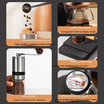 Set de Café Pour-Over Premium con Báscula Digital - Kit Completo para Casa - Image 3