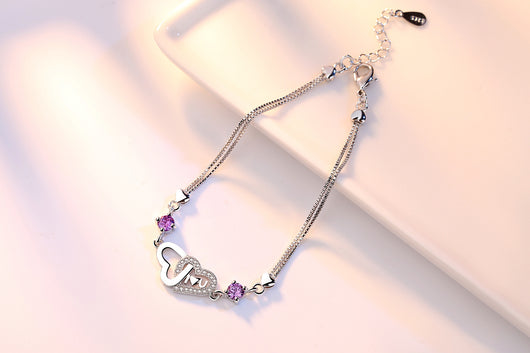 Pulsera de Corazón en Plata 925 con Circonitas - Image 12