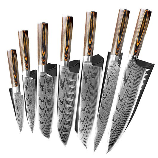 Cuchillo de Chef Acero Estampado Premium - Image 9
