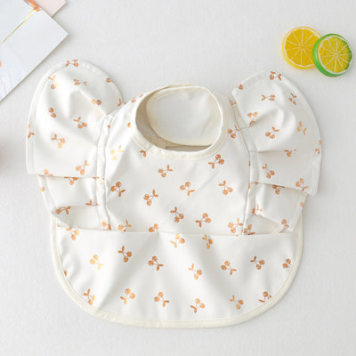 Babero Impermeable con Bolsillo Alas de Ángel para Bebé